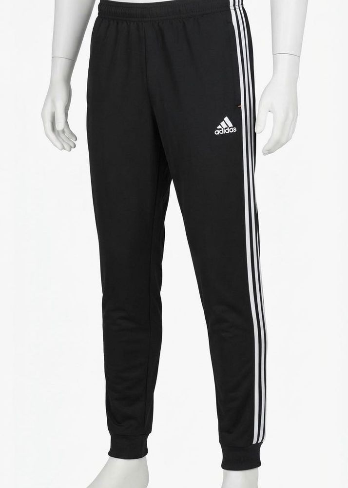 Adidas 3-Stripes Black Track Pants