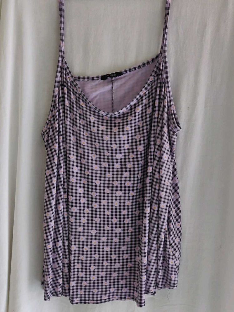 Women's Gingham Cami Top