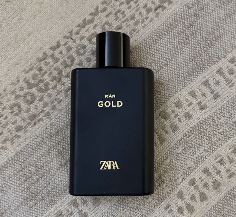 ZARA Man Gold Perfume-new without box