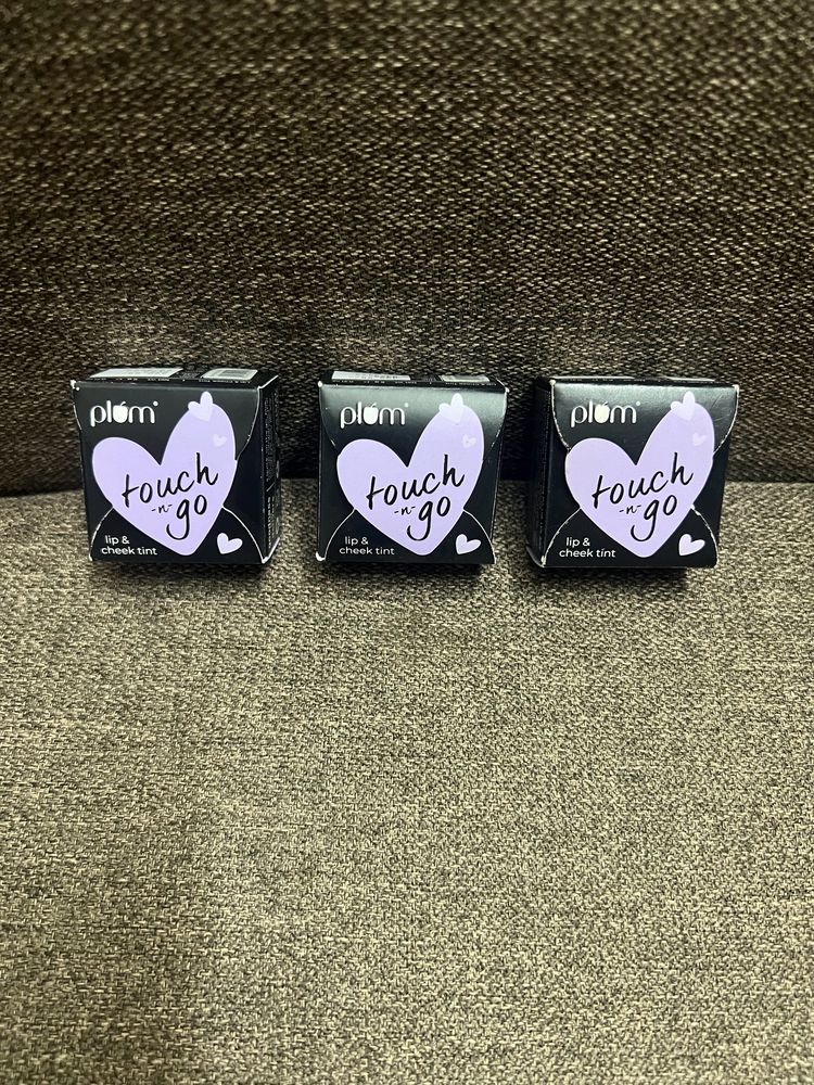 Plum Lip&amp;Cheek Tint(Pack Of 3)
