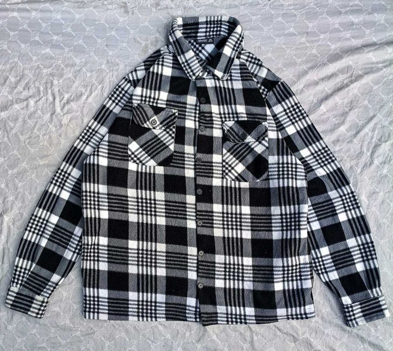 Plaid Fleece Shirt