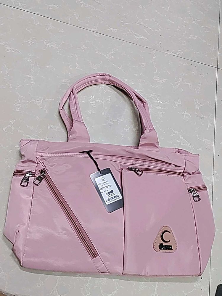 Stylish Pink Shoulder Bag
