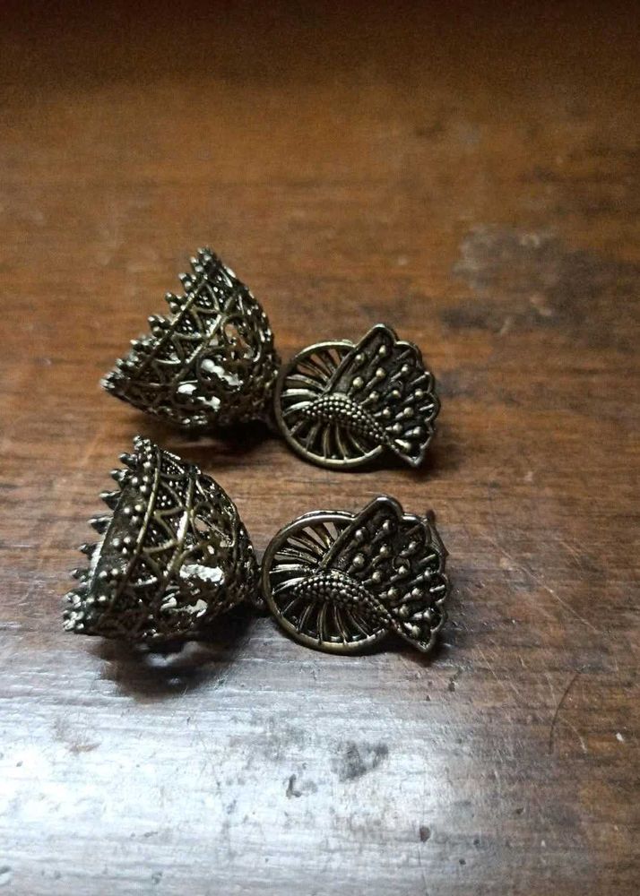 Vintage Ethnic Jhumka Earrings
