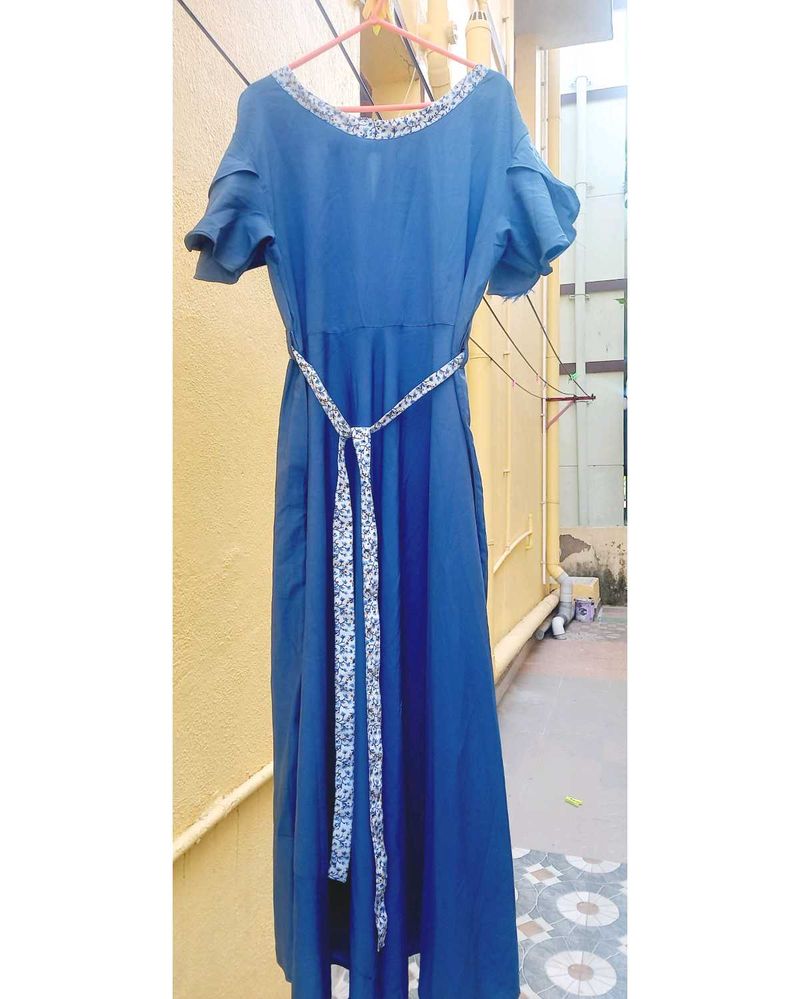 Blue Long Maxi Dress