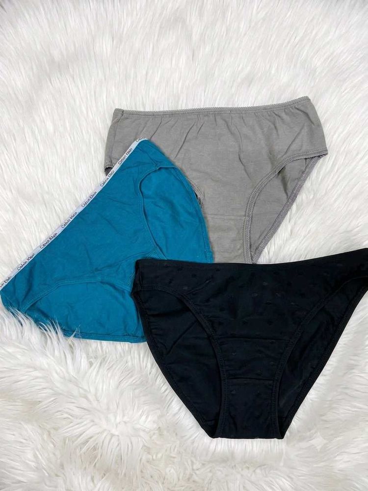 Combo of 3 Briefs/Panty