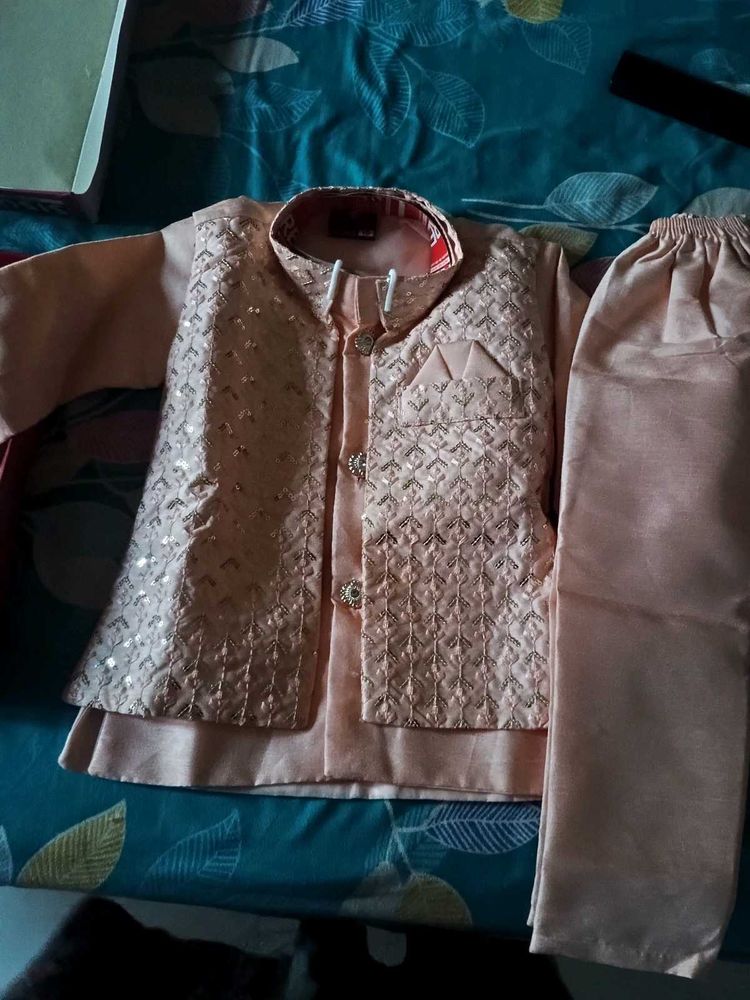 kurta pajama with jacket