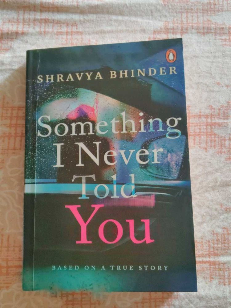 Something I Never Told You Book