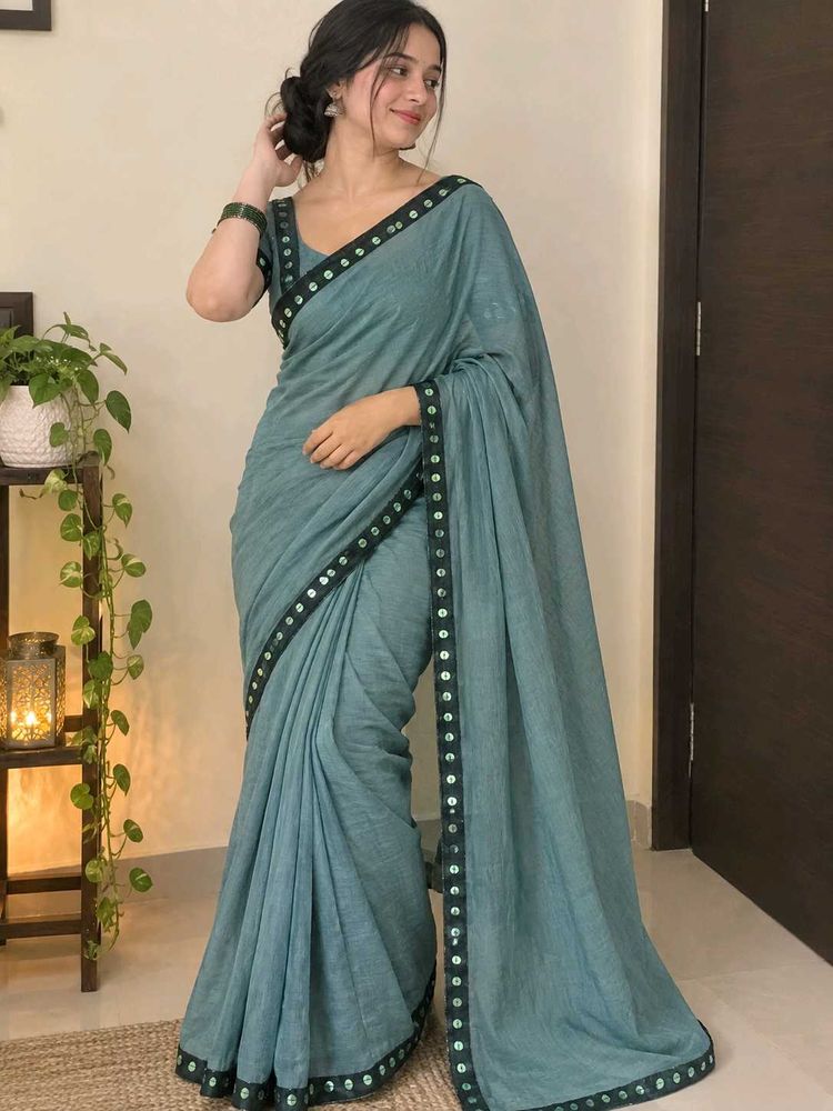 Stylish party wear saree