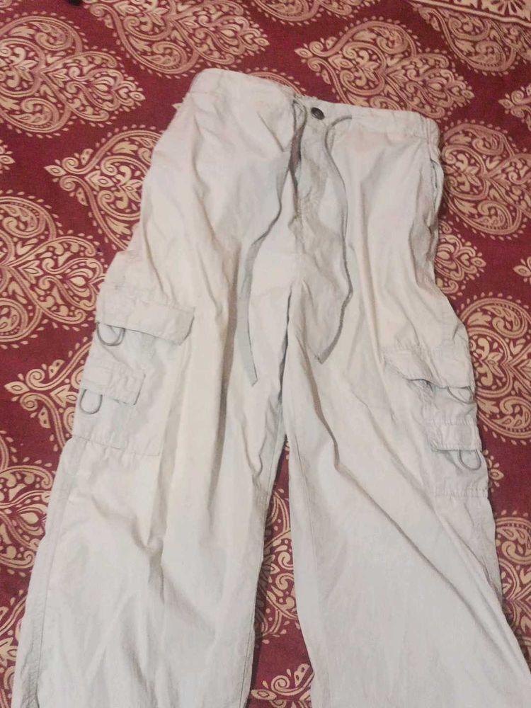 Light Beige Cargo Pants
