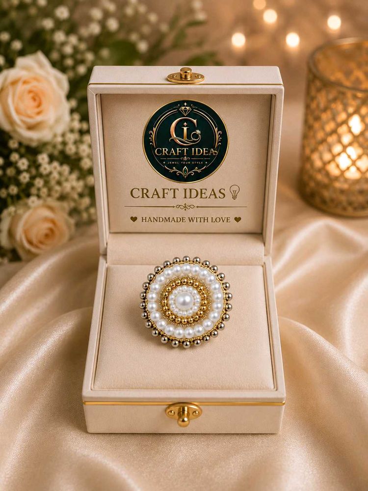 beautiful pearl ring
