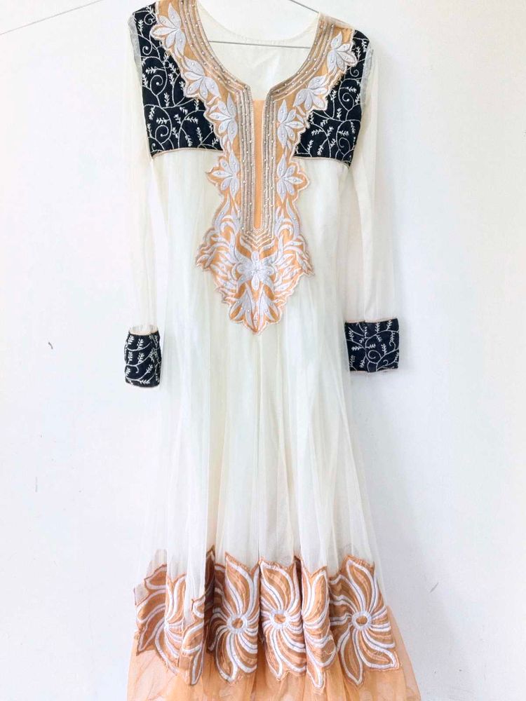 Embroidered Anarkali Dress