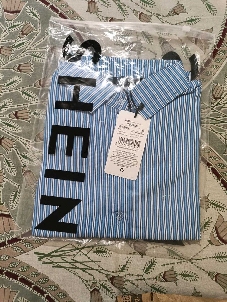 Striped Casual Shirt NEW WITH TAG
