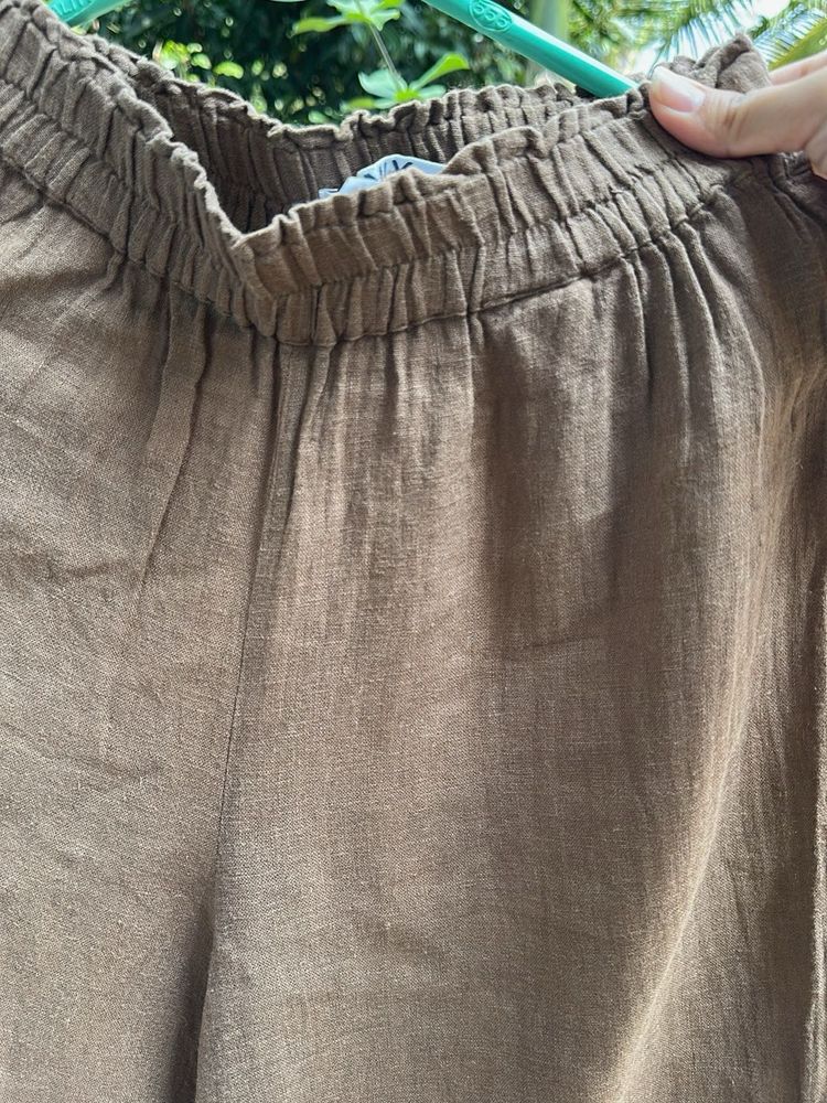 Brown Casual Pants