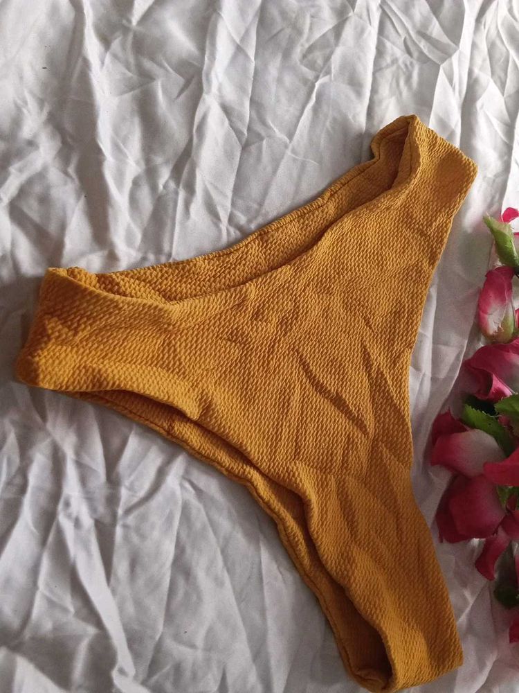 Mustard Yellow Bikini Bottom