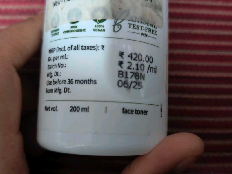 Face Toner - Gentle &amp; Refreshing