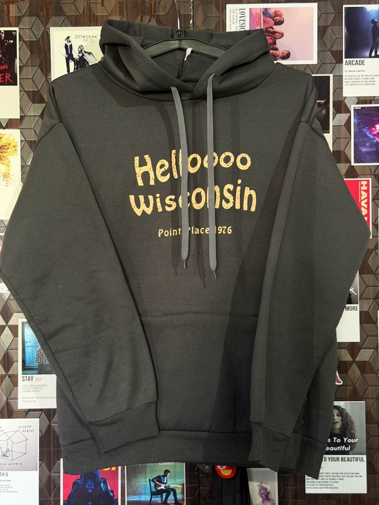 Graphic Print Hoodie