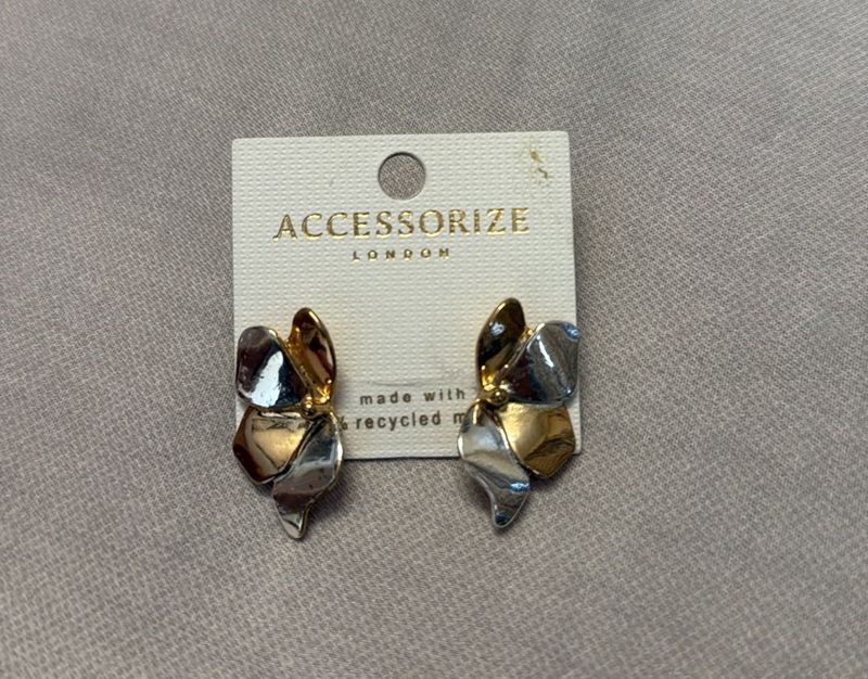 Accessorize London Gold &amp; Silver Earrings