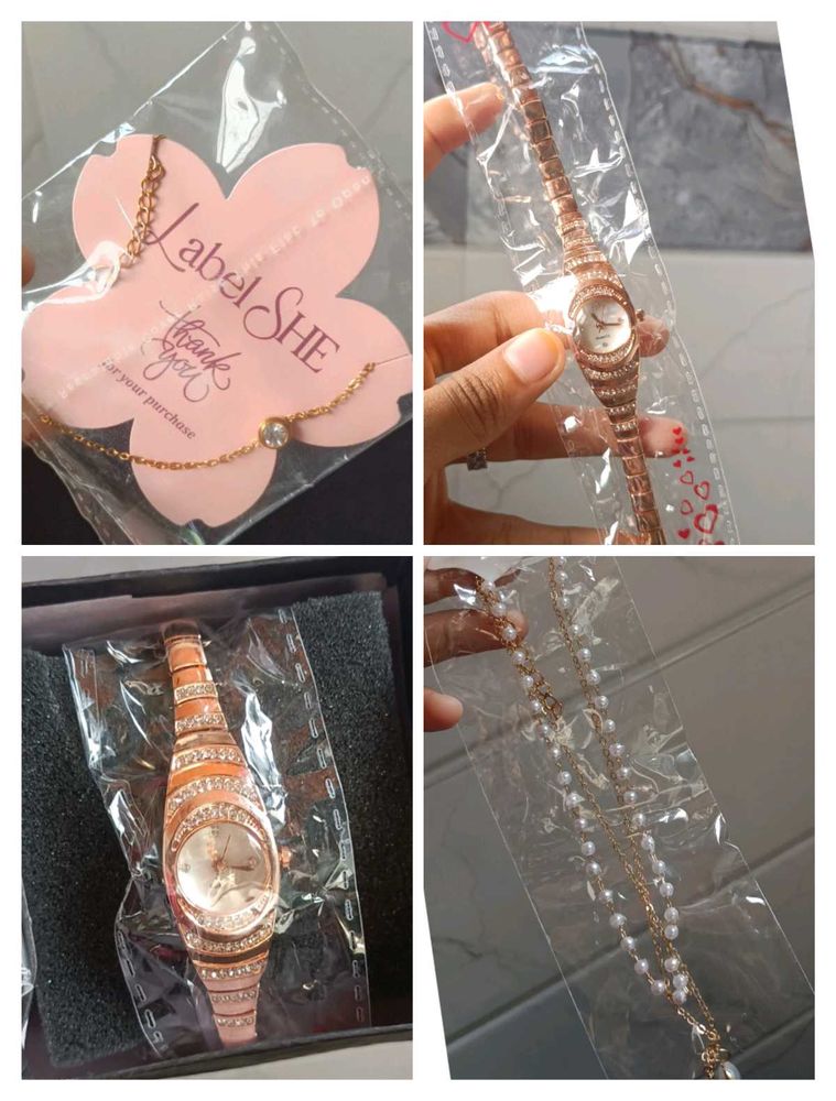 Buy1Get 3 Free🎊Watch+ Necklace+2 Breslets