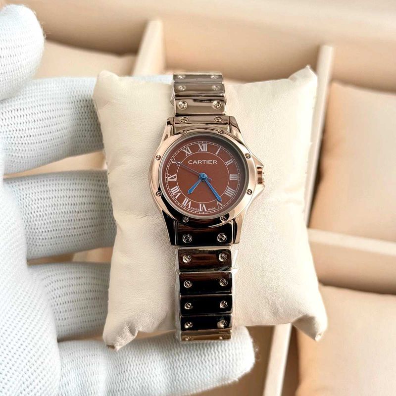 Cartier Watch - Classic Brown Dial