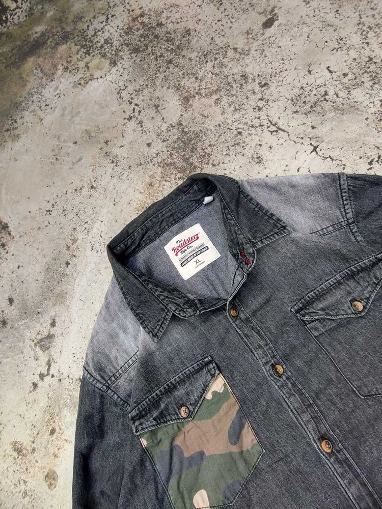 Roadster Gray Cotton Shirt