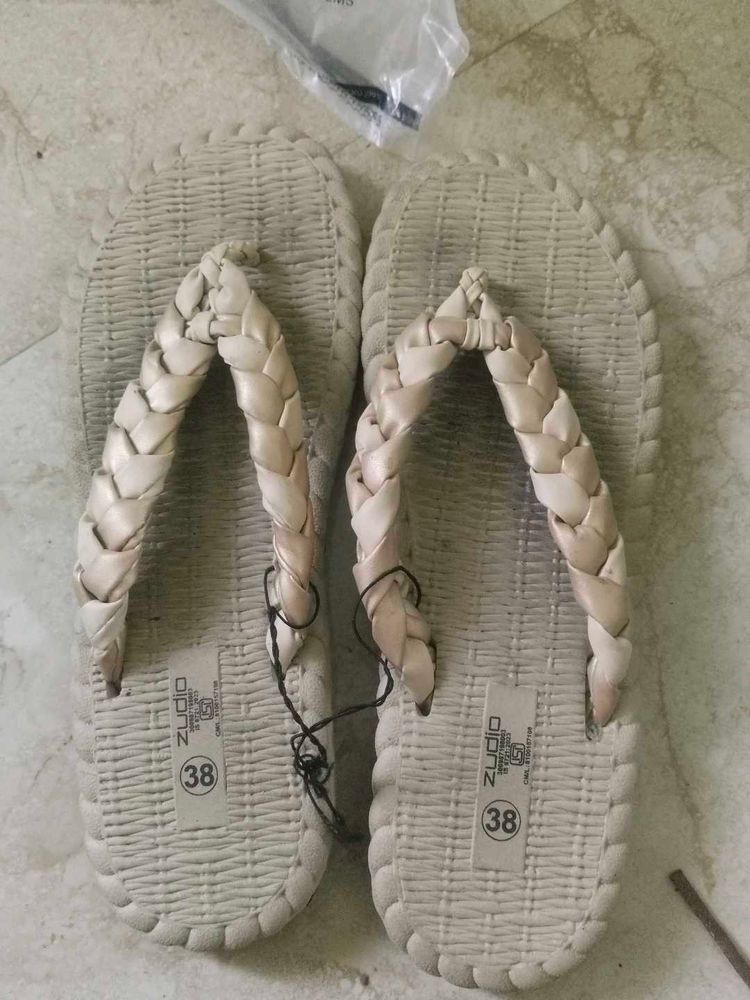 Stylish Braided Flip-Flops