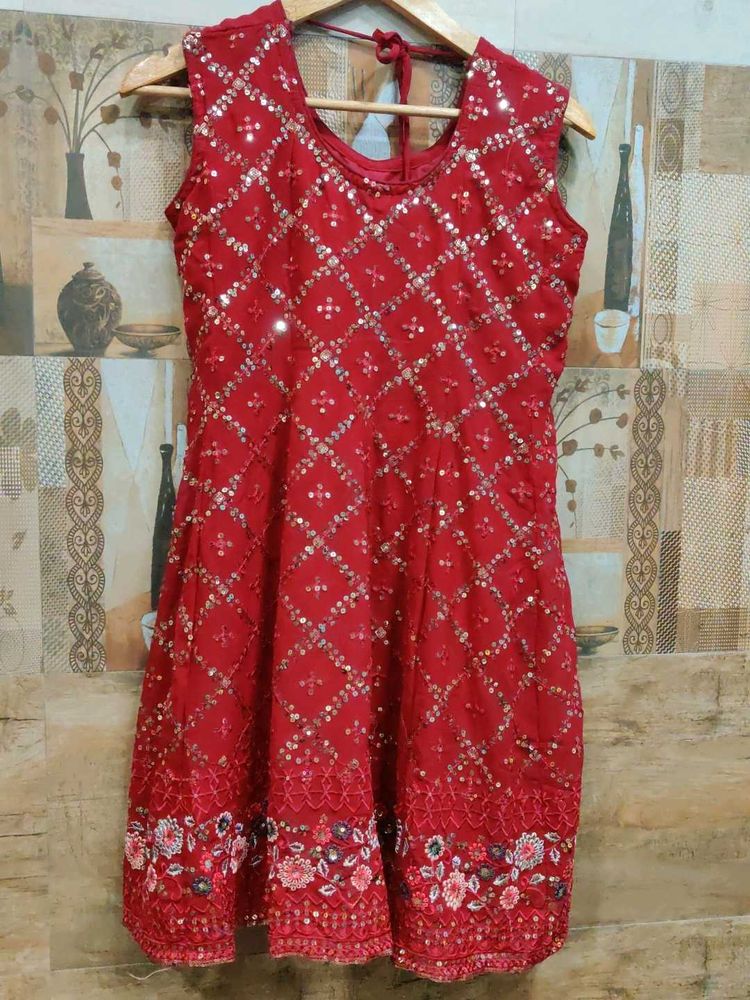 new Stunning MAROON Embellished kurti