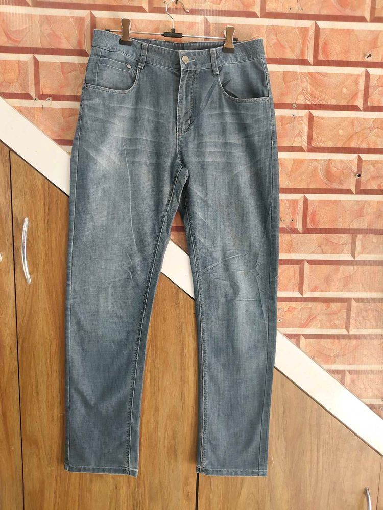 Men's Classic Blue Denim Jeans