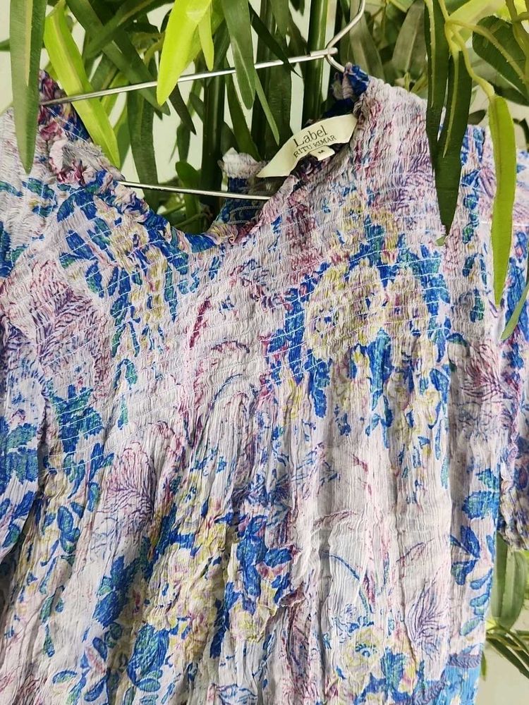 Ritu Kumar Floral Print Top