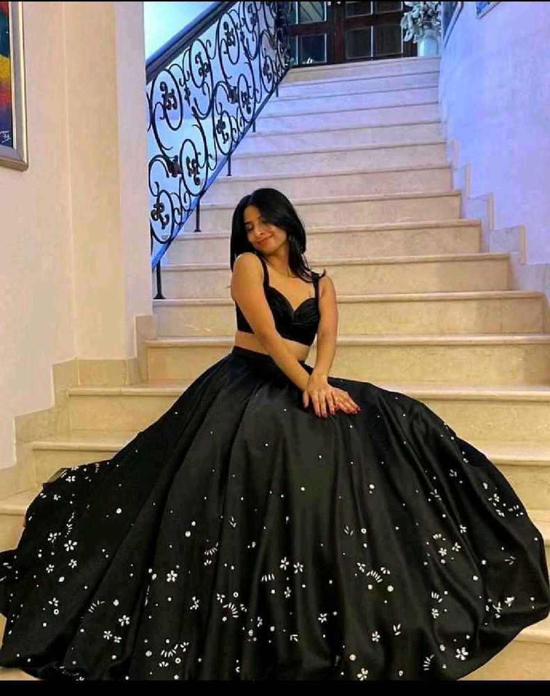 Elegant Black Lehenga