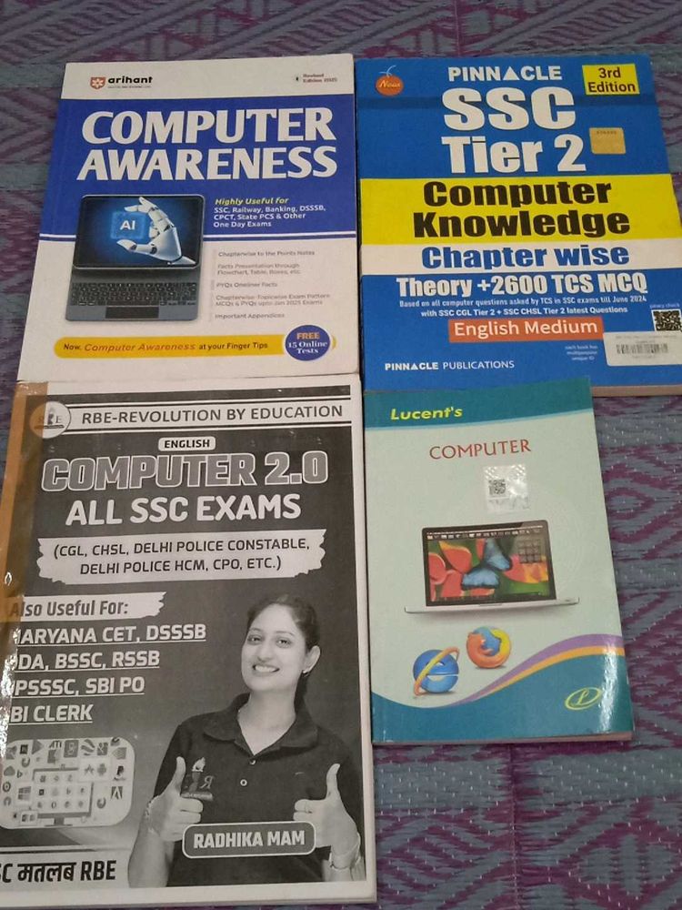 SSC Books Set - Computer Awareness