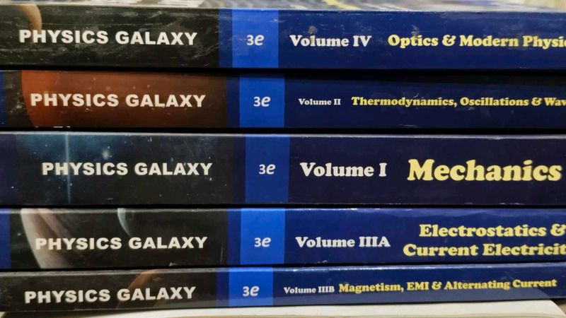Physics Galaxy Book Set - Multiple Volumes
