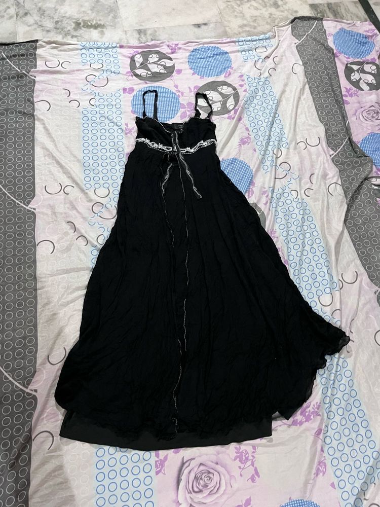 Black Party Gown