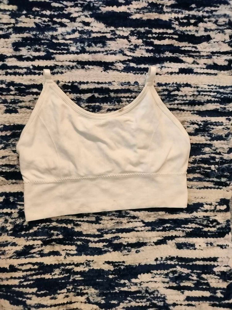 Comfy White Bralette