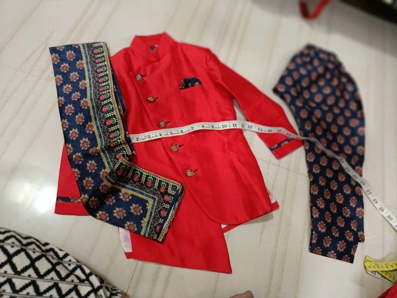 Red Sherwani