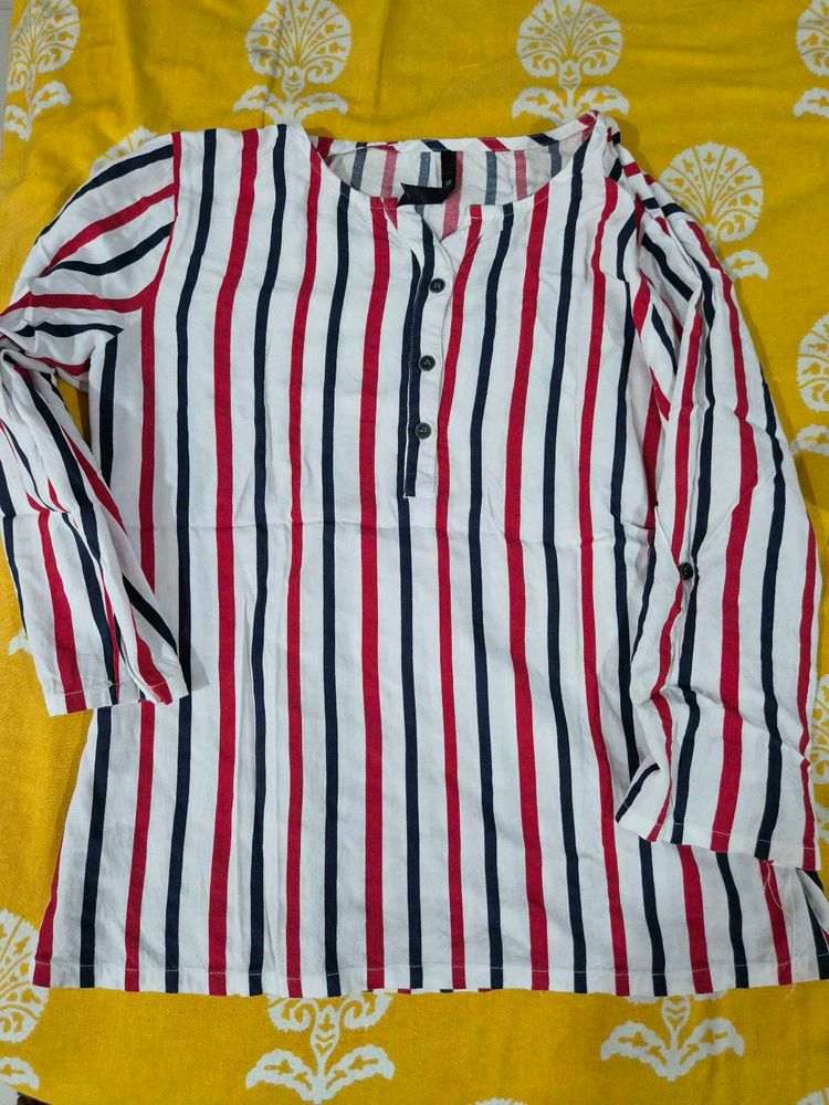 Striped Casual Top