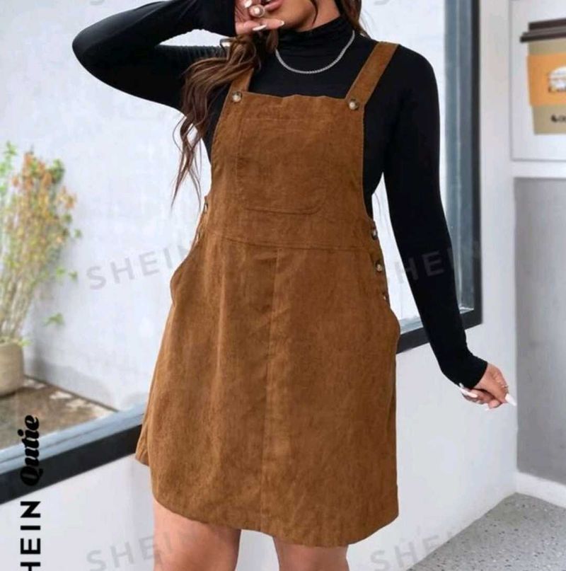 Bumper off🔥SASSAFRAS✨CORDUROY PINAFORE  CUTE 🎀