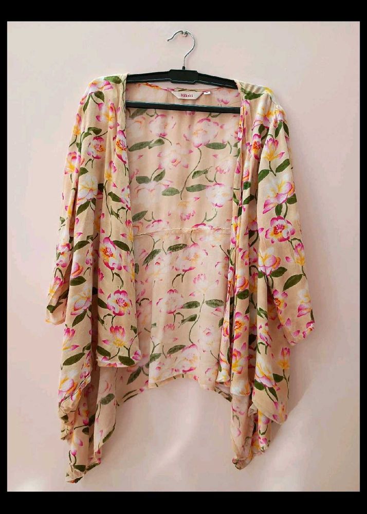 Floral Printed Shrug