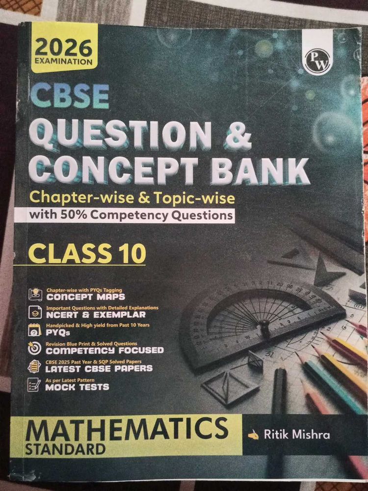 CBSE Class 10 Mathematics Question Bank 2026