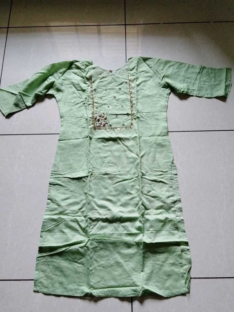 Beautiful Light Green Kurta