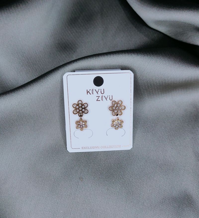 Anti Tarnish Combo Earring Pairs 350₹ Both