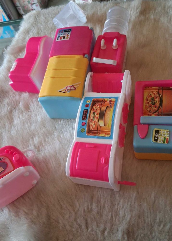 Kids Play Kitchen Appliances Set