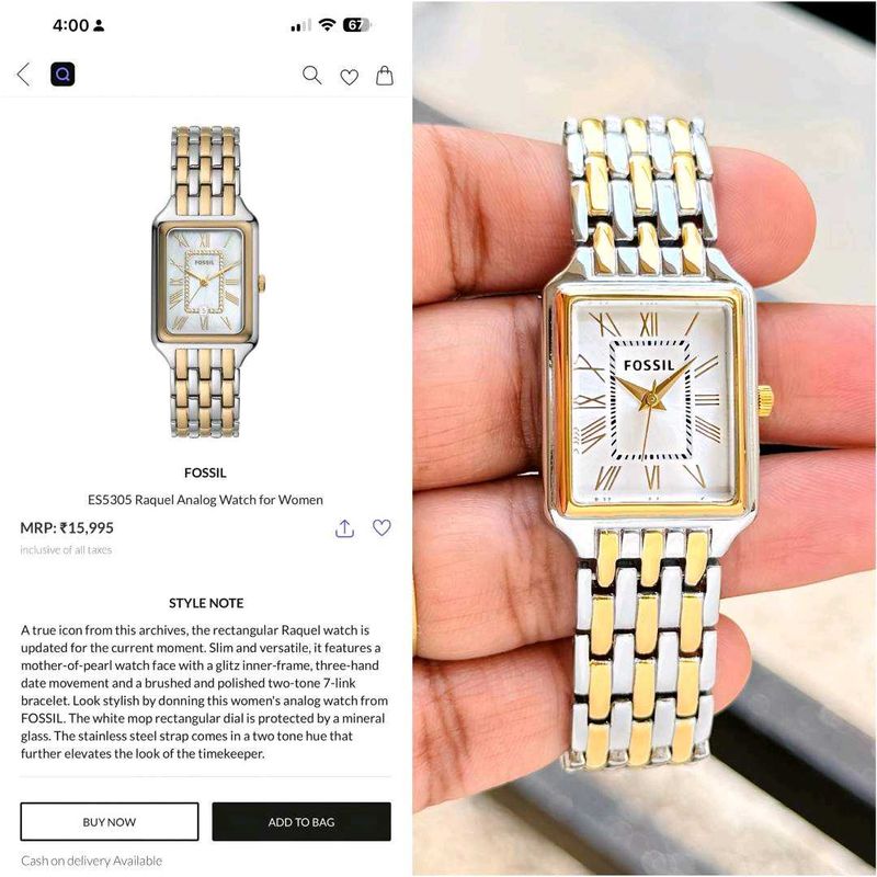 Fossil for her ✌️✌️