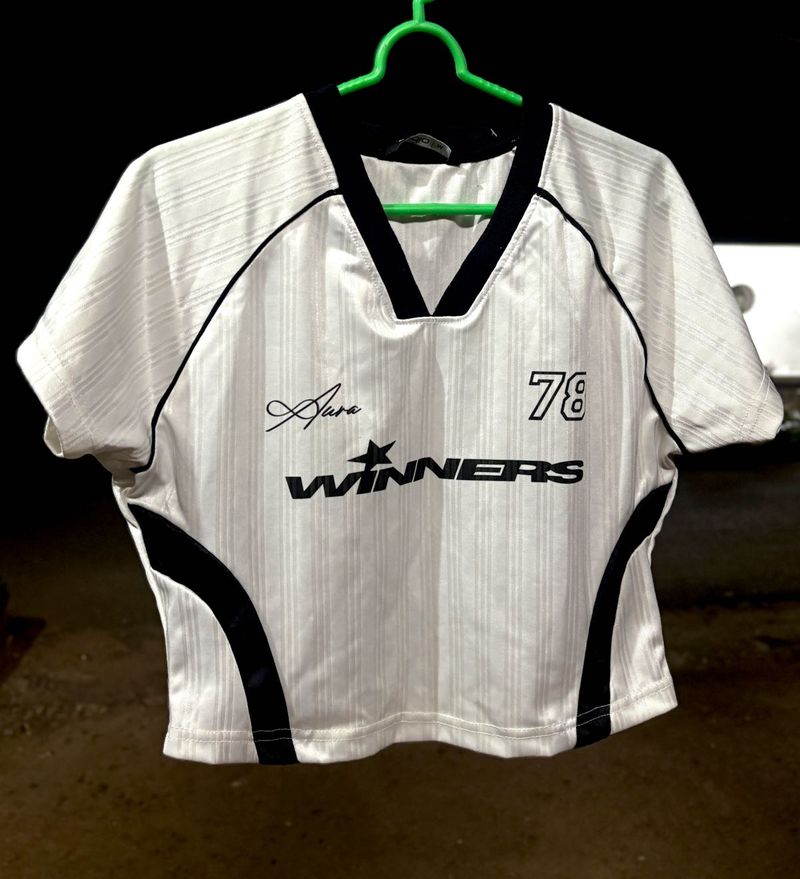 White 'Winners' Graphic T-Shirt