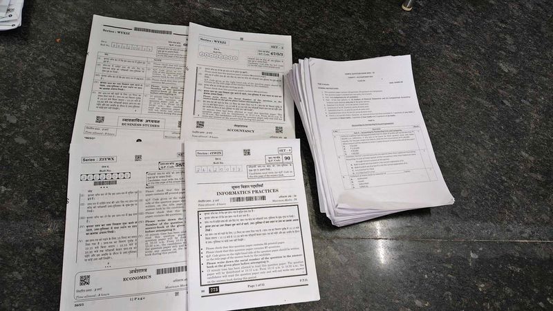 Board Exam Preparation Papers class 12
