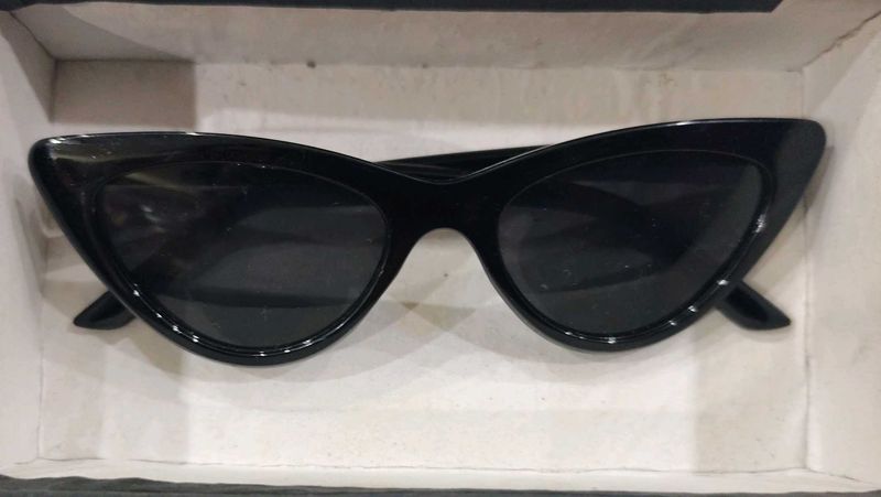 Black Cat Eye Sunglasses