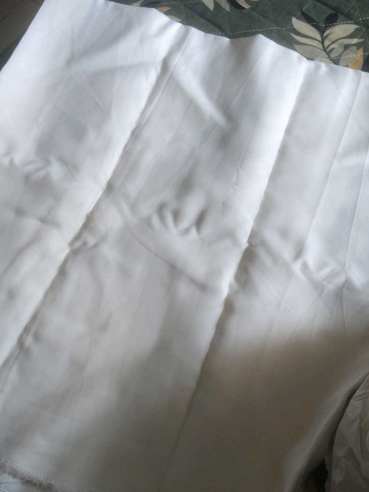 plain white fabric