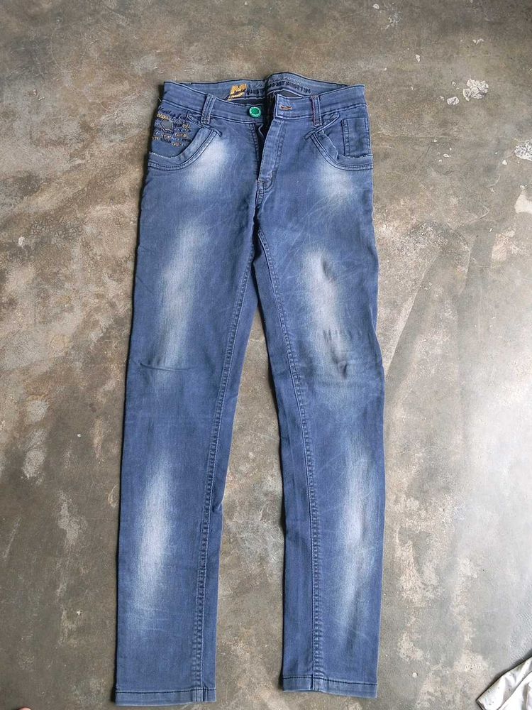 Stylish Blue Denim Jeans