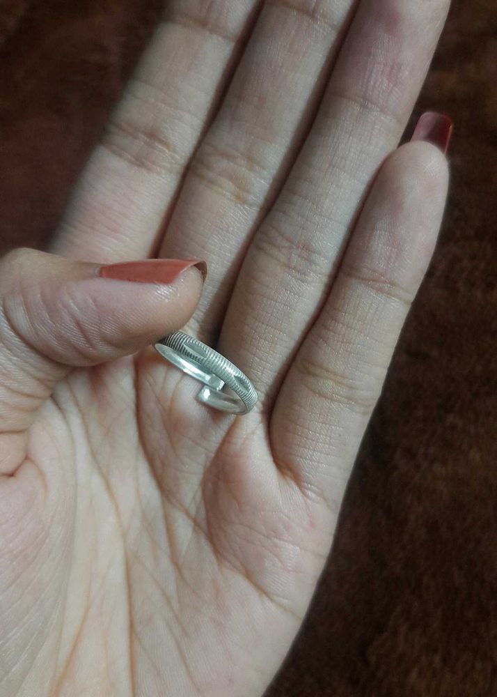 Combo of three 9.25 silver ring.