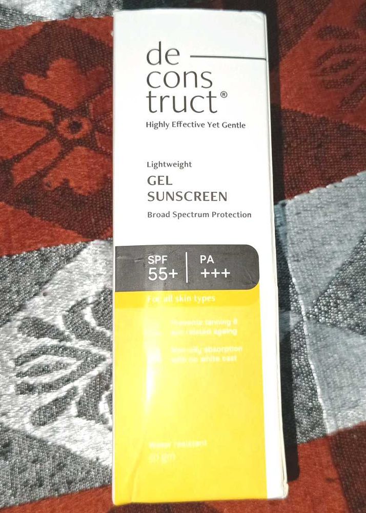 Deconstruct SPF 55+ Gel Sunscreen