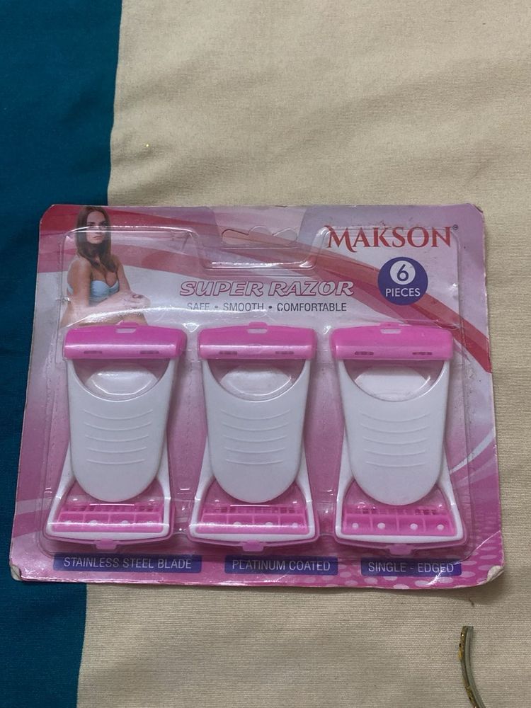 Makson Super Razor 6 Pieces